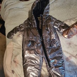 Baby girl snowsuit